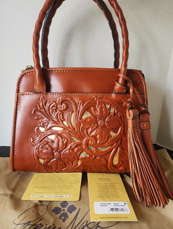 Patricia Nash Handbags - ✨️NWT✨️ Patricia Nash Limited Edition Sophie Etched Rose Bag, $249 MSRP